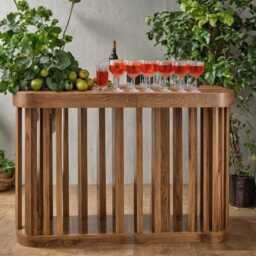 Bar Table/Restaurant Catering Furniture Solid Wood Real - thumbnail 2
