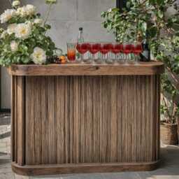 Bar Table/Restaurant Catering Furniture Solid Wood Real - thumbnail 1