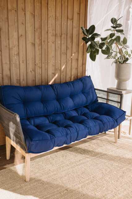 Tufted Water-Repellent Patio Cushion French-style Floor Seating - image 1