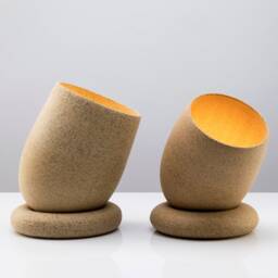 Ceramic Table Lamp, Desk Accessories, Decor, Night Light, Bedside Led Office Work From Home, Tabla - thumbnail 3