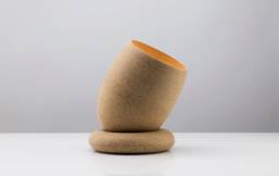 Ceramic Table Lamp, Desk Accessories, Decor, Night Light, Bedside Led Office Work From Home, Tabla - thumbnail 1