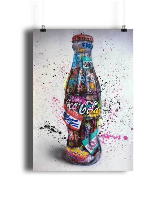 Wall Art Print Iconic Coca Cola Bottle Coke Poster Picture A4/A3/A2