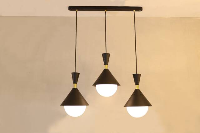 Chandelier Lighting Metal & Glass Ceiling Lamp Vanity Light Fixture, Sconce - Autumn Model Ranor Design - image 1