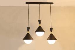 Chandelier Lighting Metal & Glass Ceiling Lamp Vanity Light Fixture, Sconce - Autumn Model Ranor Design - thumbnail 1