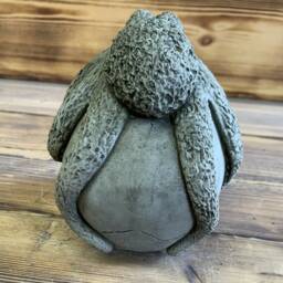Stone Garden Octopus Skull Gothic Human Head Ornament Statue - thumbnail 3