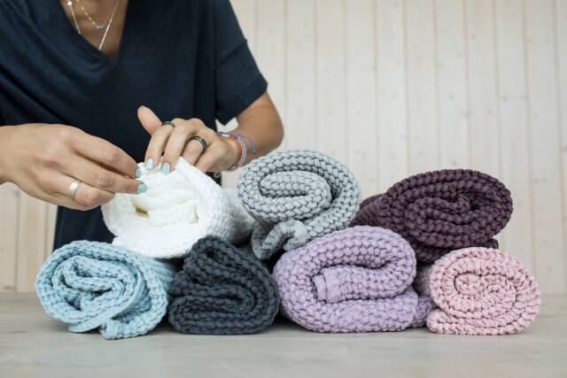Organic Linen Baby Blanket, Towel, Breathable Infant Shower Gift, Natural Toddler Handmade - image 1