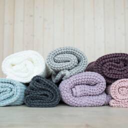Organic Linen Baby Blanket, Towel, Breathable Infant Shower Gift, Natural Toddler Handmade - thumbnail 3