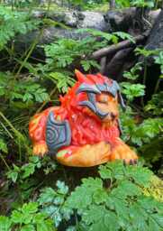 Small Red Ghost Of The Pridemother Feral Druid 12cm 3D Printed Figure