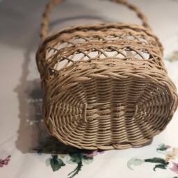 Wine Rack Basket Rattan For Gift Made Of Jute And - thumbnail 4