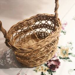 Wine Rack Basket Rattan For Gift Made Of Jute And - thumbnail 3