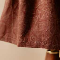 Curtain Lampshade/Brick Red - thumbnail 2