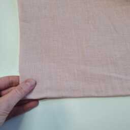 Ashen Pink Linen Pillowcases Washed Fabric - thumbnail 2
