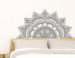 Sale Mandala Wall Decal Bedroom Home Decor - 55 cm X 111 cm - thumbnail 1