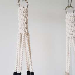 Handmade Macrame Plant Hanger 35 - thumbnail 4