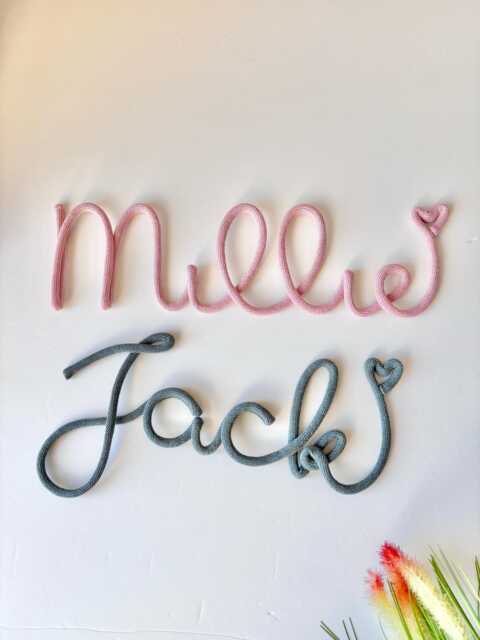 Name Sign Nursery Wall Hanging Personalized Kids Room Decor Custom Baby Name Handmade Unique Shower Gift - image 1