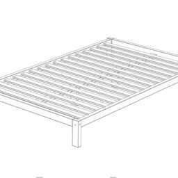 Pasi - Solid Ash Bed - thumbnail 2