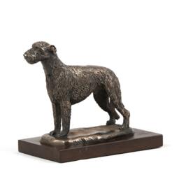 Irish Wolfhound, Dog Wooden Base Statue, Limited Edition, Artdog - thumbnail 3