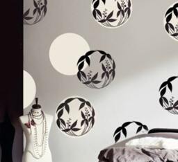 Reusable Stencil Water Plantain Med -Easy Wall Decor With Stencils - thumbnail 1