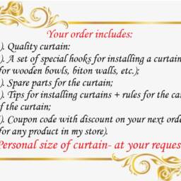 Handmade Wooden Beaded Door Curtain Beech Wood Decor, Custom Size - thumbnail 4