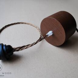 Ceiling Light/Pendant Lamp From Wood. Contemporary Design - thumbnail 4