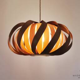 Ceiling Light/Pendant Lamp From Wood. Contemporary Design - thumbnail 2