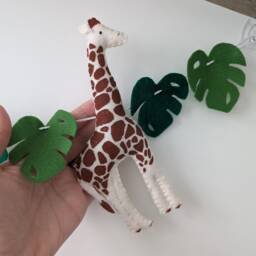 Safari Animal Garland, Safari Wall Decor, Jungle Nursery Baby Shower Gift, Theme Bedroom, Banner - thumbnail 2