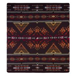 Handmade Alpaca Wool Blanket Southwest Aztec Throw - thumbnail 2