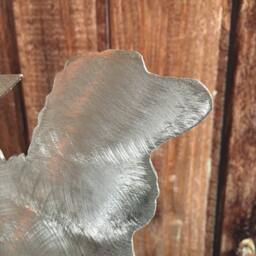 American Water Spaniel With Star, Metal Dog Tree Topper, Holiday, Wreath Decor, Christmas, Aluminum, Yard Stake Or Wall Hanging, Lightweight - thumbnail 3