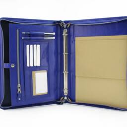 Leather Organizer, Document Folder, Portfolio, Holder, Tablet Case, Bag - thumbnail 2