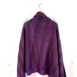 Cosy Blanket 4 Parties Festivals & Snuggling. A Lovely Soft Touch, Very Warm, Nice & Lightweight Shawl Scarf Throw