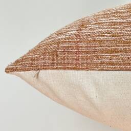 Brown Dot Block Print Mudcloth Hmong Pillow Case - thumbnail 3