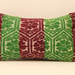 12x20 Turkish Kilim Lumbar Pillow Boho Pillow Bohemian Cushion Navajo Rugturkish Cover Armchair Case 4Oef-84 - thumbnail 2