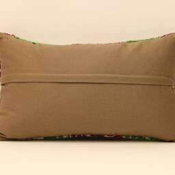 12x20 Turkish Kilim Lumbar Pillow Boho Pillow Bohemian Cushion Navajo Rugturkish Cover Armchair Case 4Oef-84 - thumbnail 4