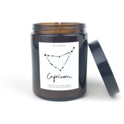 Capricorn Candle Gift, Zodiac Candle, Witch Constellation, Scandinavian Decor, 20Th, 21st, 30Th, 40Th Birthday Gift - thumbnail 3