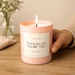 Fantasy Romance Candle Gift - Bookish Smut Soy Protective Love Interest Funny For Readers - thumbnail 1