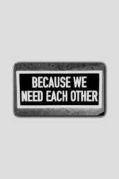 Because We Need Each Other Oasis Inspired Acrylic Sign Shelf Or Doorframe. Liam & Noel Gallagher Gift For Fans - thumbnail 3