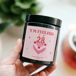 Taylor Candle - 22nd 30Th 21st 18Th Birthday Gift For Friend Sister Colleague Customizable Age Swiftie Eras - thumbnail 2
