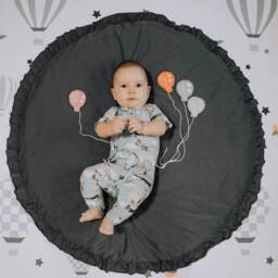 Baby Play Mat - Soft Tummy Time & Crawling Activity For Babies Shower Gift Nursery Decor - thumbnail 4