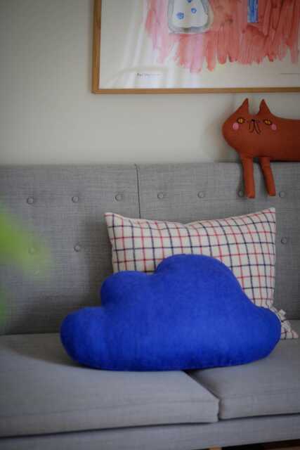 Cuddly Cloud/Decorative Cushion Molli Made Of 100% Wool Aoz-Free - image 1