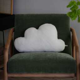 Cuddly Cloud/Decorative Cushion Molli Made Of 100% Wool Aoz-Free - thumbnail 2