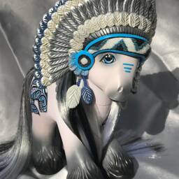 My Little Pony Big Brother, Daddy, Custom Headdress Pony, Create Your Own - thumbnail 3