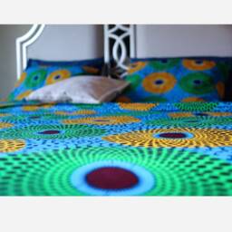 Duvet & 2 Pillow Covers/Unique/ Affordable Afrocentric King_Queen_Twin - thumbnail 3