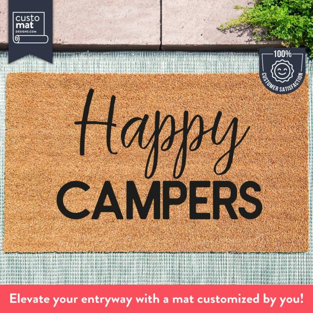 Custom Text Here - Personalized Doormat Porch Decor New Home D??cor Housewarming Gift Choose Your Font - image 1