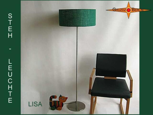 Green Floor Lamp Lisa Jute Green - image 1