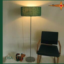 Green Floor Lamp Lisa Jute Green - thumbnail 2