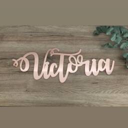 Personalized Plexiglass Name - Giant For Wedding Decoration, Bedroom Or Party, Birthday, Baby Shower, Mirror Gold Etc - thumbnail 2