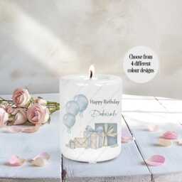 Personal Candle, Ceramic Birthday Gift, Tealight Holder, Candle For Her, 18Th Milestone - thumbnail 2
