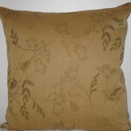 "Leaf & Floral Decorative Pillow Cover-In 24""x24" - thumbnail 2