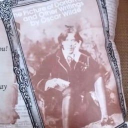The Picture Of Dorian Gray Pillow, Book Lover Gift, Halloween Decor, Macabre Spooky Classic Horror Story Themed - thumbnail 2