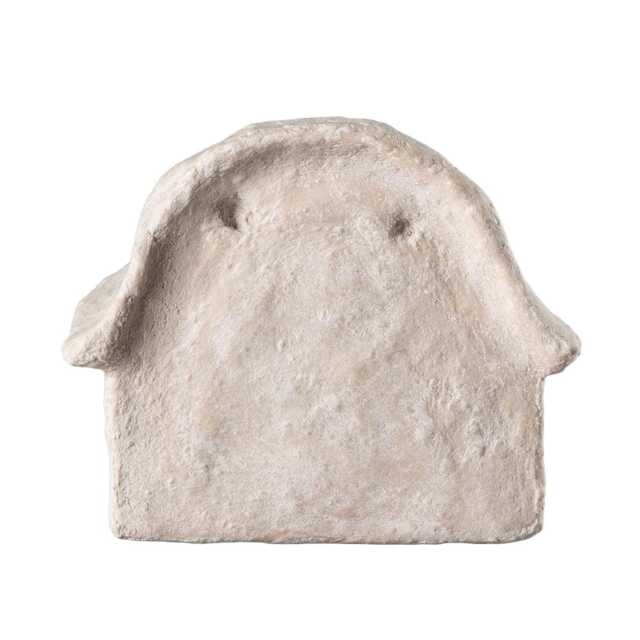 Little Japandi House - Original Sculpture Beige Wabi Sabi Decor Minimalist Art Handmade By Scandinavian Designer Laurie Poast - image 1